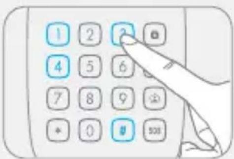 eTiger ESK1A - Déverrouiller le bouton SOS - 1