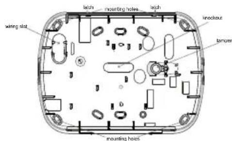 DSC HS2ICN - Disassemble Keypad - 2