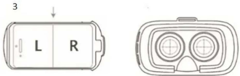 DENVER VR20 - Utilisation des lunettes VR : - 3