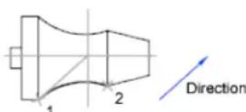 AUTODESK AutoCAD 2010 - Creation d'arcs en indiquant le point de départ, l'extrémité et le rayon - 2
