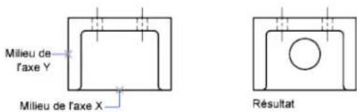 AUTODESK AutoCAD 2010 - Par exemple : utilisation de filtres de coordonnées dans les objets 2D - 1