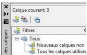 AUTODESK AutoCAD 2010 - Rapprochement des nouveaux calques - 1