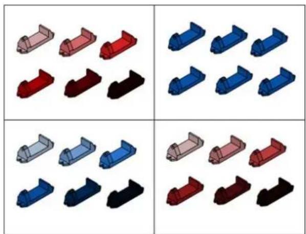 AUTODESK AutoCAD 2010 - Modes de couleur des faces - 1
