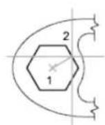 AUTODESK AutoCAD 2010 - Création de polygons réguliers - 2