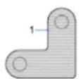 AUTODESK AutoCAD 2010 - Exemple : soustraction d'aires d'un total - 1