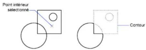 AUTODESK AutoCAD 2010 - Creation de polylignes à partir des contours d'objets - 1