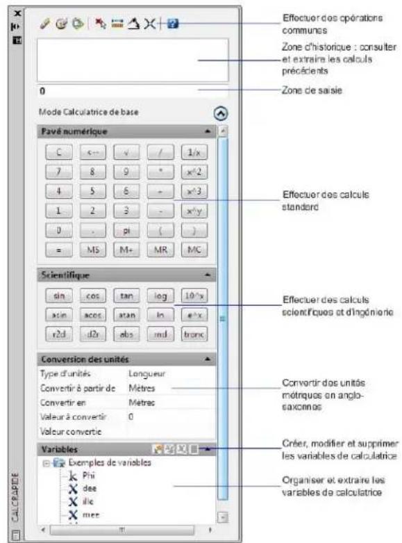AUTODESK AutoCAD 2010 - Présentation de la calculatrice CalcRapide - 1
