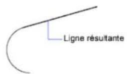 AUTODESK AutoCAD 2010 - Creation de lignes et d'arcs tangents. - 2