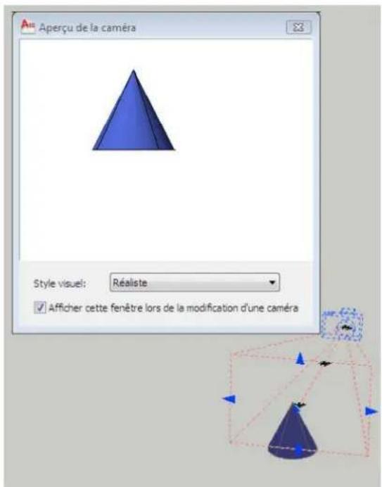 AUTODESK AutoCAD 2010 - Modification des propriétés d'uneamera - 1
