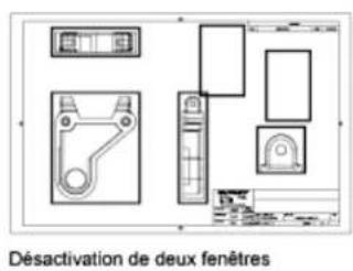 AUTODESK AutoCAD 2010 - Activation ou désactivation de fenêtres de presentation - 2