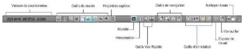 AUTODESK AutoCAD 2010 - Barred'etat del'application - 1