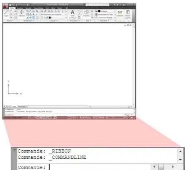 AUTODESK AutoCAD 2010 - Saisie des commandes sur la ligne de commande - 1