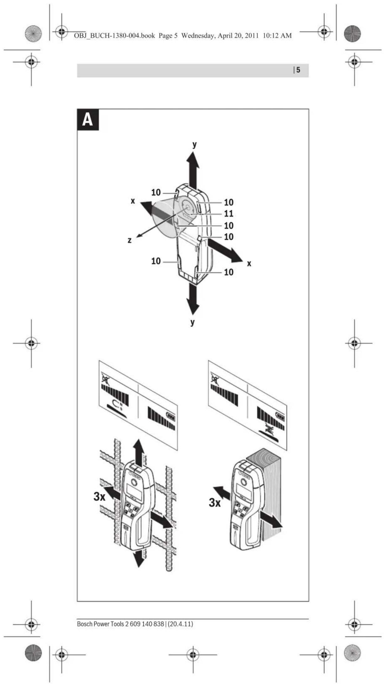 BOSCH PMD 10 - 2 - 5