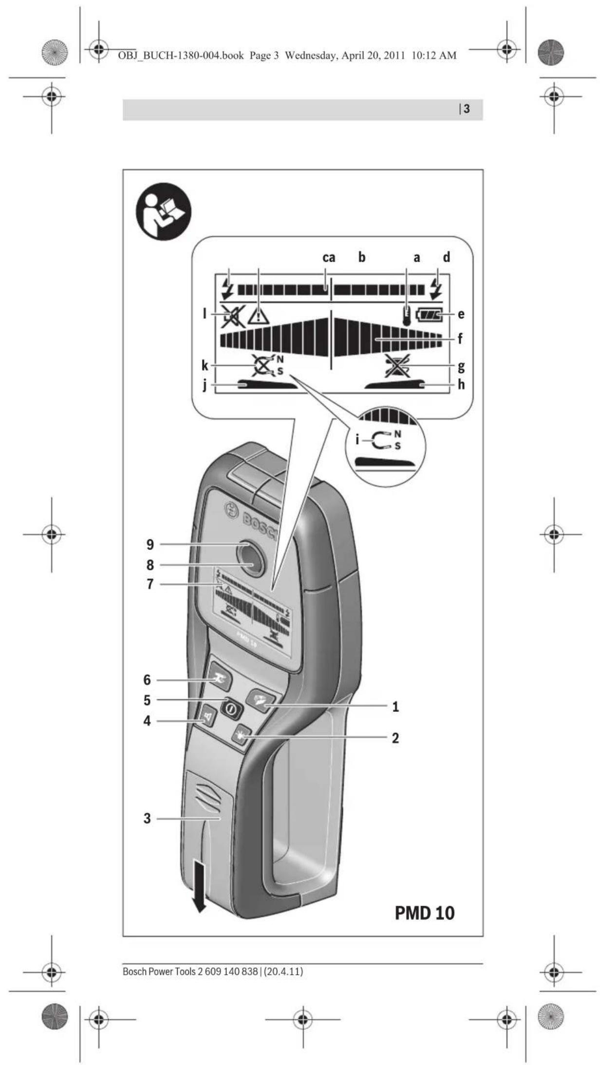 BOSCH PMD 10 - 2 - 3