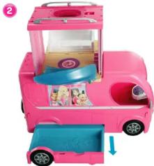 MATTEL Barbie PopUp Camper - 5