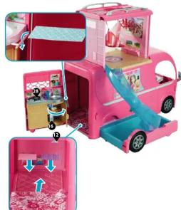MATTEL Barbie PopUp Camper - 15