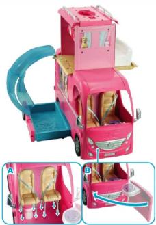 MATTEL Barbie PopUp Camper - 12