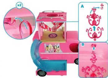MATTEL Barbie PopUp Camper - 7