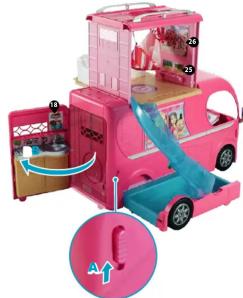 MATTEL Barbie PopUp Camper - 14