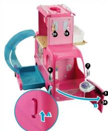 MATTEL Barbie PopUp Camper - 10