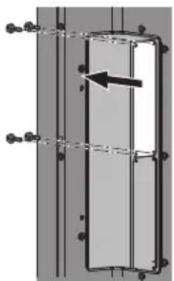 PANASONIC TYTBN03G - Die Steckplatz-Abdeckung oder das Terminal Board vom Display entfernen. - 1