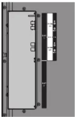 PANASONIC TYTBN03G - Coloque la etiqueta visual de terminales. - 1