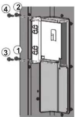 PANASONIC TYTBN03G - Fixez la plaque à bornes. - 1