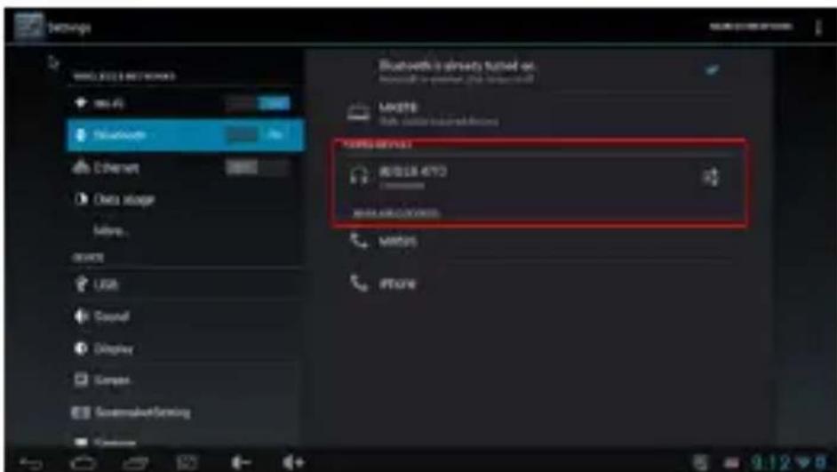 Billow MD03TV - Connexion Bluetooth - 3