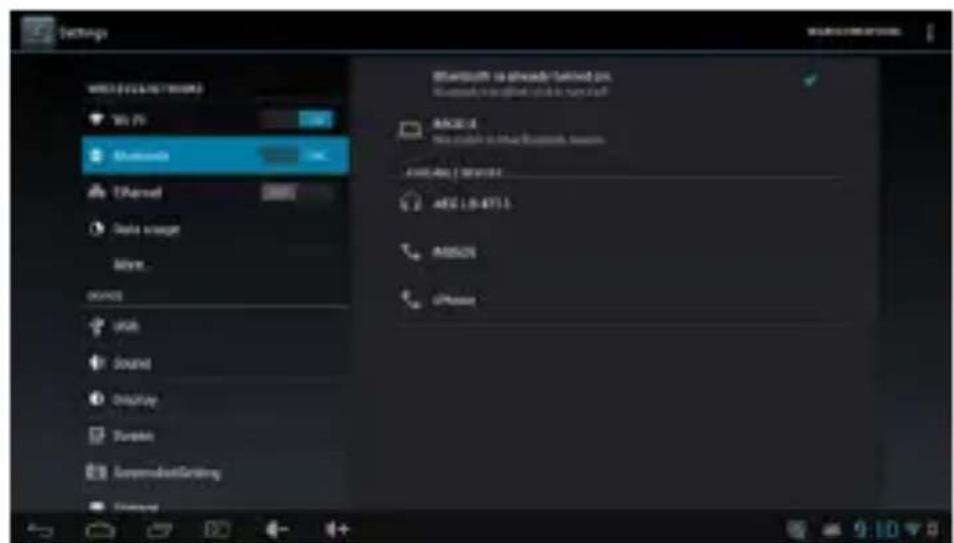 Billow MD03TV - Connexion Bluetooth - 1