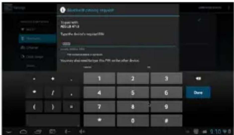 Billow MD03TV - Connexion Bluetooth - 2