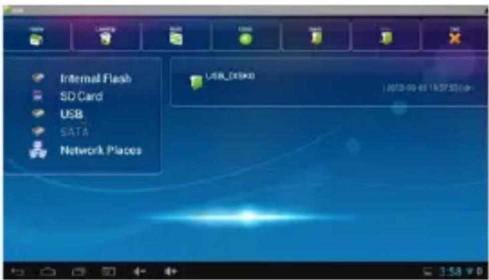 Billow MD05TV - 1.Connect external hard drive: - 1