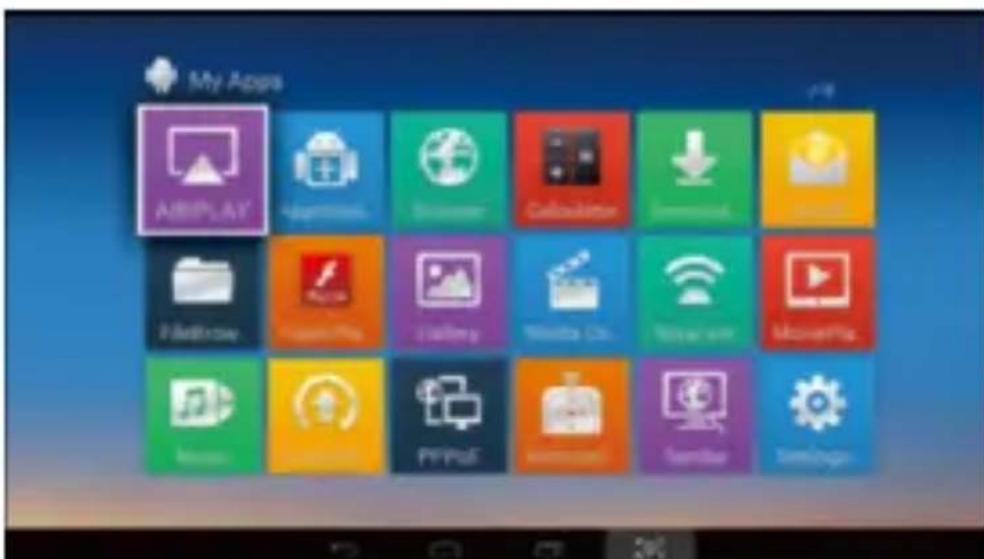 Billow MD05TV - ComoAbrir aplicaciones - 2