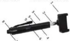 Neoxeo X370G37016 - MONOPOD SELFE - 1