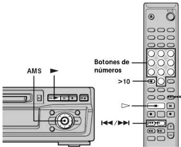 SONY MDSS41 - Reproducción de una canción específica - 1