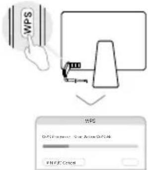 TP-LINK TLWN725N - Option 2 : Via la fonction WPS (Wi-Fi Protected Setup) - 1