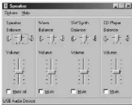 SONY USB Digital Audio Converter - Inställing av multimedia-parametrar på datorn - 2