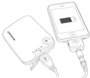 Veho Pebble XT - What's in the box 2. Charging the Pebble 3. Charging your mobile device 4. Fully charged and ready to go - 3