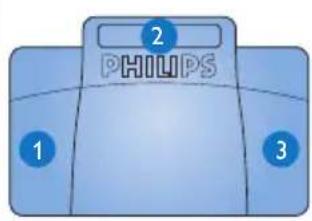 PHILIPS LFH2310 - Pédale de commande 2210/2310/23203.1 - 1