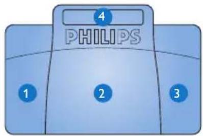 PHILIPS LFH2310 - Comando a pedale 23303.2 - 1