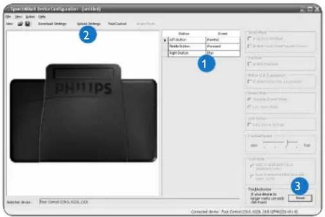 PHILIPS LFH2310 - Uso de la Herramienta de 4.2 Configuración del Dispositivo - 1