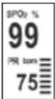 LANAFORM LA090401 - DESCRIPTION OF THE OXIMETER'S DISPLAY - 2