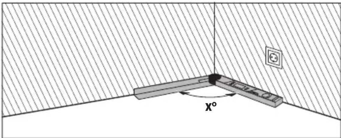 BOSCH PAM 220 - Mesure « d'angles d'onglets simples » - 1