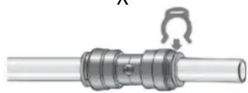 HAMA 00111389 Xavax - Assemblage du tuyau et des connexions: - 2
