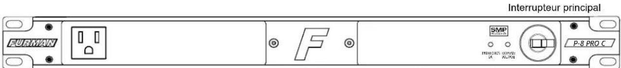 Furman P8 PRO C - FREQUENCY: - 1