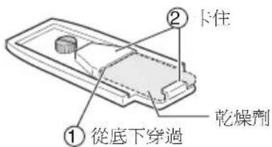 JVC WRMG300 - 在底座的背面插入乾燥剂。 - 1