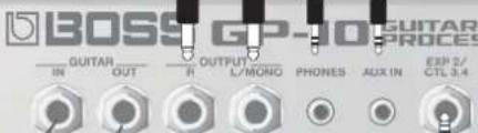 BOSS GP10S - Prise DC IN - 3