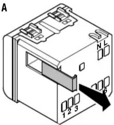 Gewiss GW12581 - Battery removal - 1