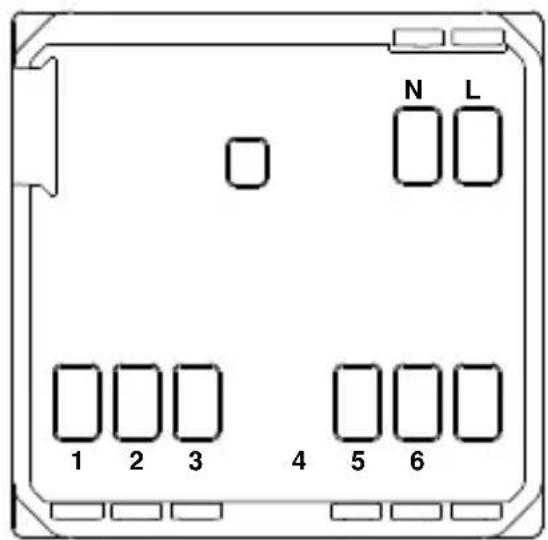 Gewiss GW21825 - Descripción Bornas - 1