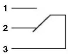 Gewiss GW21825 - Beschreibung der Klemmen - 2