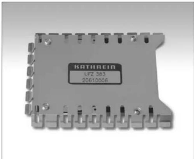 KATHREIN UFZ 383 - En enrichant le module Cl, observerz aussi le ,Codage" de I'etiquette! - 1